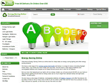 Tablet Screenshot of energysavingonline.co.uk